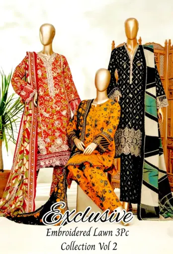 EXCLUSIVE EMBROIDERY LAWN